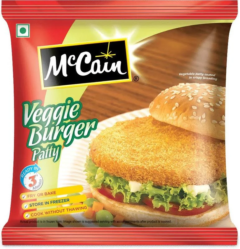 Mccain Veggie Burger Patty